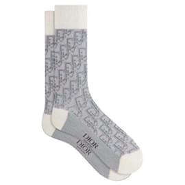 Calze Dior Oblique Grigie e Lilla