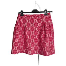 Falda mini roja cereza Maje Jironda