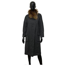 Abrigo Brunello Cucinelli de cachemira gris