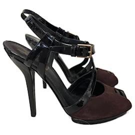 Sandales YVES SAINT LAURENT T.EU 37 Suède - Yves Saint Laurent