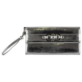 Pochette Metallica Argento Christian Dior - Anni 2000