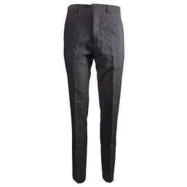 Ami Slim-Fit-Hosen aus grauer Wolle