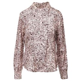Camisa con estampado de ciudad Moschino Cheap and Chic