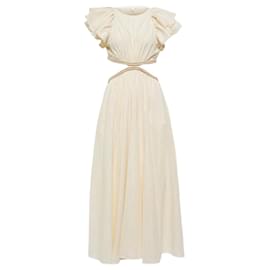 Vestido maxi con volantes y recortes ZIMMERMANN Anneke Talla 1 - Zimmermann