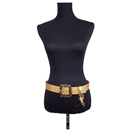 Ceinture dorée vintage YSL - Yves Saint Laurent