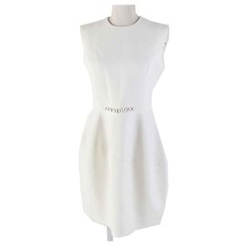 Autre Marque Ärmelloses Kleid mit Kunstperlen YOKO CHAN weiß 40
