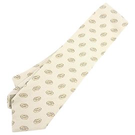 Cravatta da uomo in seta beige Armani