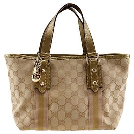 Sac à main en toile GG Gucci 139261