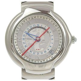Alfred Dunhill Orologio Dunhill Millennium GMT automatico in acciaio inossidabile
