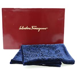 Velours-Schal von Salvatore Ferragamo