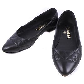 Chanel Matelasse Calf Pumps