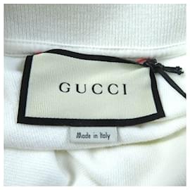 Camisa polo de algodón con rayas Web GUCCI XS - Gucci