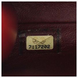 Borsa a spalla in tela di cotone Chanel
