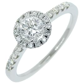 Pt950 Platinum Diamond Ring 12 - Autre Marque