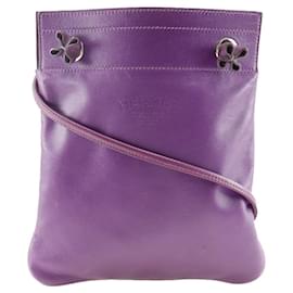 Hermes Aline Mini Schultertasche lila - Hermès