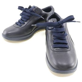 Schwarze Leder-Sneaker von Louis Vuitton für Frauen