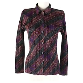 Autre Marque Camisa de manga larga multicolor PLEATS PLEASE para mujeres