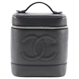Borsa a mano Chanel Vanity in pelle di caviale