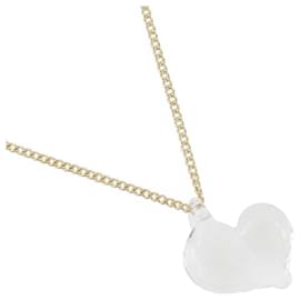 Gold Plated Heart Necklace - Autre Marque