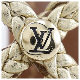 Sandali con zeppa in pelle e legno Louis Vuitton