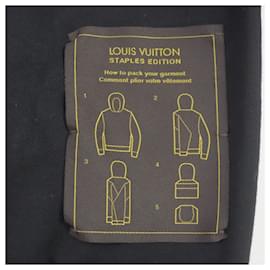 Pullover Parker Nero con Logo Louis Vuitton M