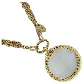 Collar Loupe Vintage Baño de Oro Chanel