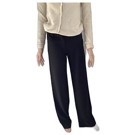 Autre Marque Pantalones Balenciaga de lana negra