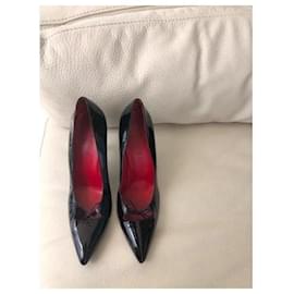 Celine Pumps aus schwarzem Lackleder Größe 40 - Autre Marque