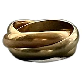 Cartier Trinity Ring Großes Modell Weißgold Gelbgold Roségold