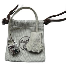 campanella, linguetta e lucchetto hermès nuovo per borsa hermès dustbag