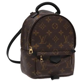 LOUIS VUITTON Zaino Palm Springs MINI Monogram M41562 LV Auth 95115