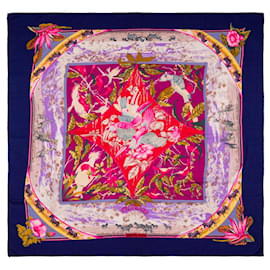 Hermès Accessorio HERMES Sciarpa 140 in Cashmere Rosa - 102252