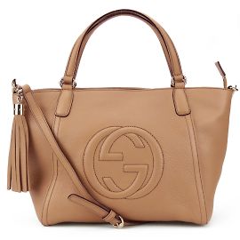 Bolso Gucci Soho en cuero beige
