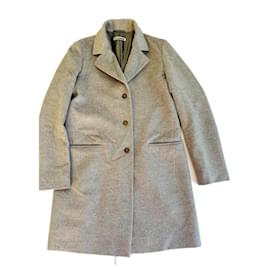 Abrigo Jil Sander de lana gris