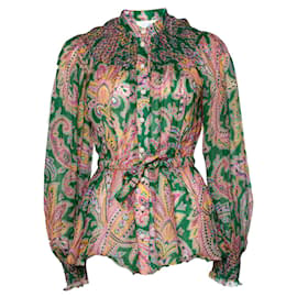 Blusa estampada paisley de Zimmermann