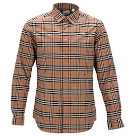 Camicia a quadri Burberry a maniche lunghe