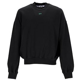 Off White Off-White Sweatshirt mit Pilzdruck