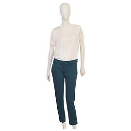 Pantalones de punto de lana M Missoni color teal talla 40