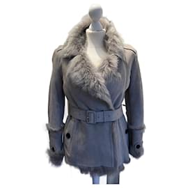 Chaqueta de piel de oveja Burberry