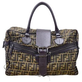Fendi Zucca Zucchino Reisetasche Boston