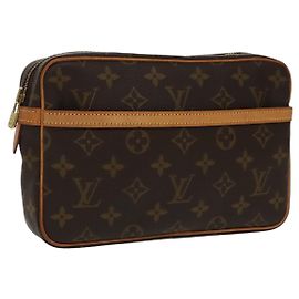 LOUIS VUITTON Clutch Compiegne 23 M51847 LV Auth am7184