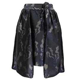 Falda capa jacquard Dries Van Noten