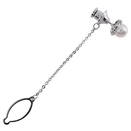Mikimoto Perlenkrawattennadel Silber 7,1 mm