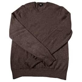 Uniqlo Kaschmir Pullover Rundhals Braun