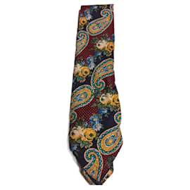 Cravatte Kenzo in seta multicolore