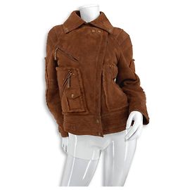 Christian Dior Shearling-Jacke Dior von Galliano