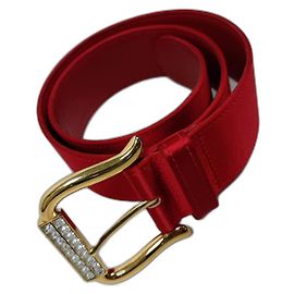 Valentino Garavani Cinto elegante de cetim Valentino