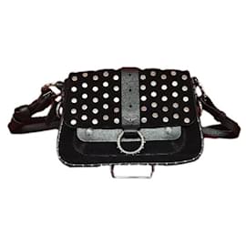 ZADIG & VOLTAIRE Bolso Kate Moss Edición Limitada Mano Ante Negro. - Zadig & Voltaire