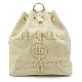 Chanel Deauville Line Rucksack Shoulder Bag