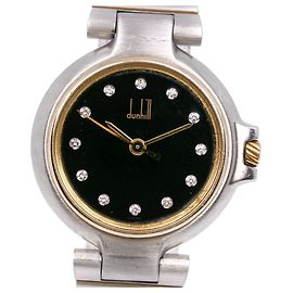 Alfred Dunhill Dunhill Millennium Quarz Uhr aus Edelstahl